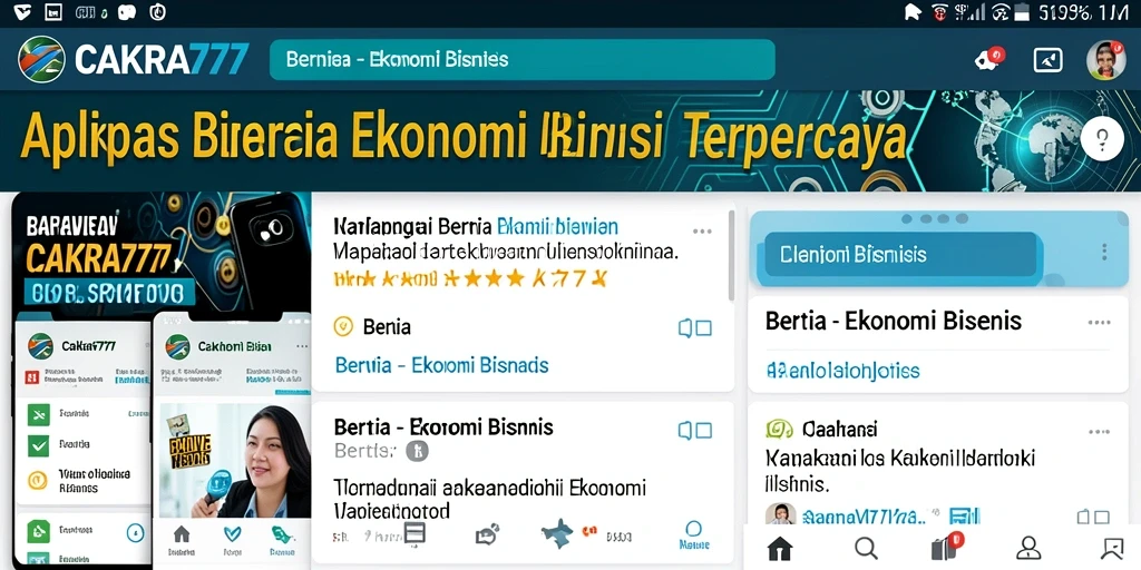 Tampilan antarmuka CAKRA777 yang informatif dan mudah digunakan.