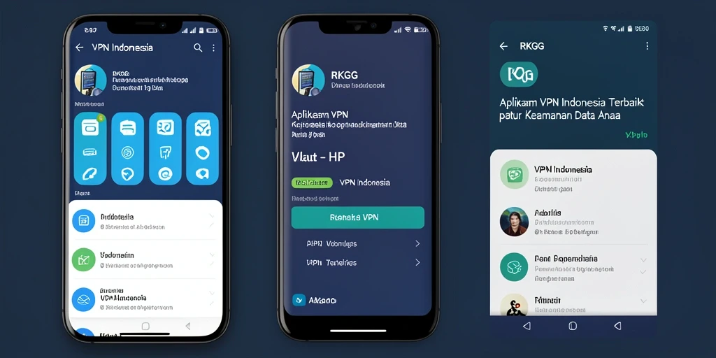 Antarmuka pengguna RKGG yang sederhana dan fungsional.