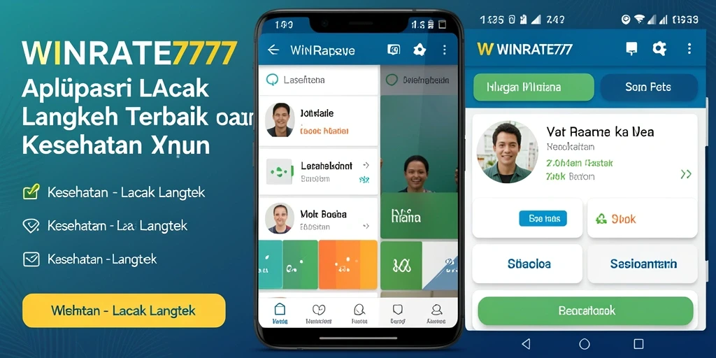 Antarmuka aplikasi WINRATE777 yang menarik dan mudah digunakan.